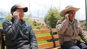 Las llamadas y SMS son gratuitos en zona de emergencia. Foto: Andina