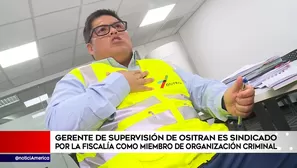 Gerente de Supervisión de la Ositrán. América Noticias