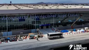 Nuevo aeropuerto aún no está listo al 100%, afirma Ositrán. Foto y video: Canal N/Andina