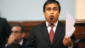   Fredy Otárola aseguró que Gana Perú apoya al Gabinete Cateriano / Foto: Congreso de la República