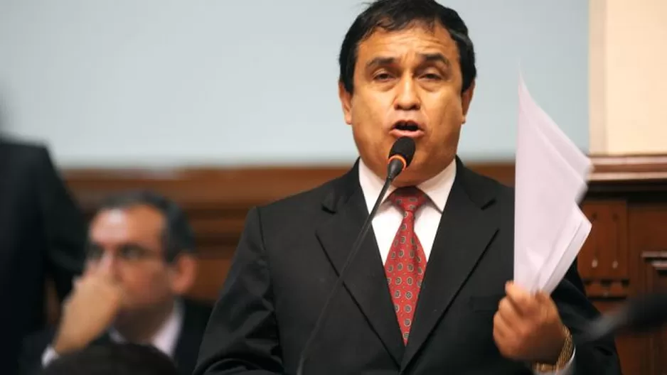   Fredy Otárola aseguró que Gana Perú apoya al Gabinete Cateriano / Foto: Congreso de la República