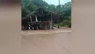 Oxapampa sufre inundaciones por lluvias fuera de temporada