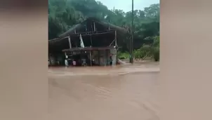 Oxapampa sufre inundaciones por lluvias fuera de temporada. Video: Canal N