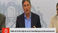 Pablo de la Flor presentó su renuncia a la dirección ejecutiva de la Autoridad para la Reconstrucción con Cambios.