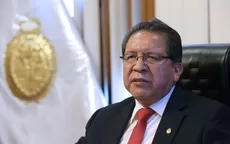 Fiscal supremo Pablo Sánchez asume la encargatura del Ministerio Público - Noticias de delito-fiscal