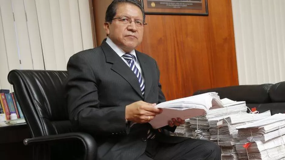 Fiscal Pablo Sánchez. Foto: Trome Fiscal Pablo Sánchez. Foto: Trome