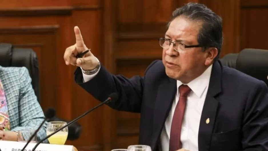 Pablo Sánchez, fiscal de la Nación. Foto: Congreso