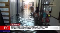 Inundación ocurrió en Trujillo. América Noticias