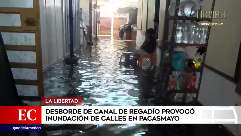 Pacasmayo: Más de 200 familias quedaron afectadas por desborde de acequia