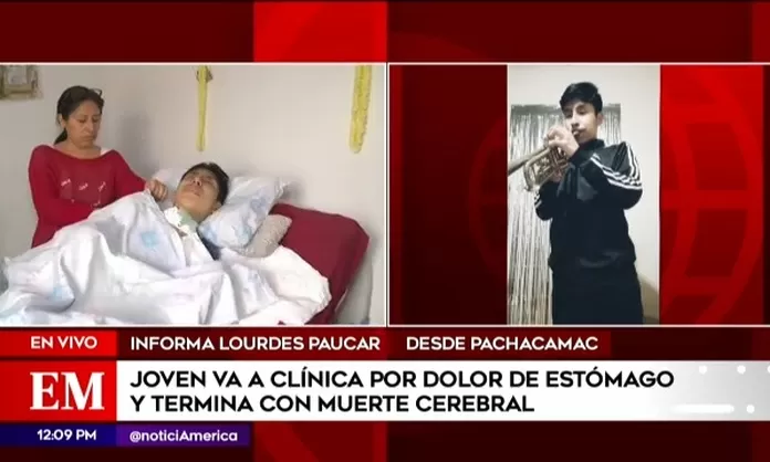 Pachacámac Joven Fue A Clínica Por Dolor De Estómago Y Terminó Con Muerte Cerebral