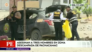 Asesinatos en Pachacamac. Foto y video: América Noticias