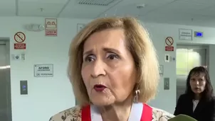 La presidenta del TC, Luz Pacheco, se pronunció sobre la remoción de fiscales y la situación de la JNJ. / Video: Canal N
