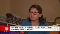 Presunta negligencia en hospital María Auxiliadora. Foto: América Noticas 