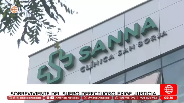 Sobreviviente del suero defectuoso de Medifarma exige justicia. Foto: América Noticias