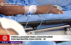 SuSalud: Pacientes con COVID-19 podrán comunicarse con familiares por videollamadas - Noticias de susalud