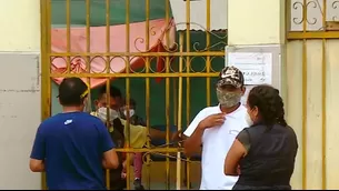 En el hospital Cayetano Heredia, en San Martín de Porres, la situación es similar. Foto y video: América Noticias