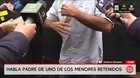 Padre de alumno retenido por agresión en Liceo Naval se pronuncia