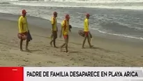 Ocurrió en playa Arica