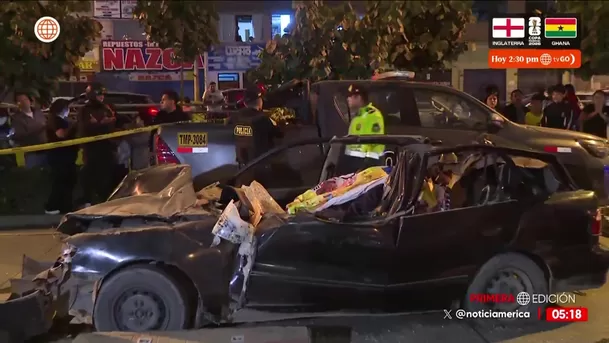 Padre de familia muere en choque en Villa María del Triunfo. Foto: América Noticias