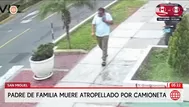 Padre de familia muere embestido por camioneta en San Miguel