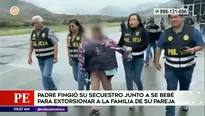 Padre fingió su secuestro. Foto y video: América Noticias