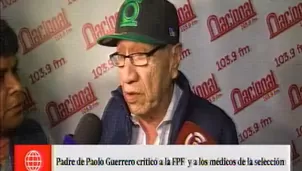 José Guerrero, papá de Paolo.