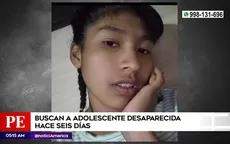 Padres buscan a su hija adolescente desaparecida hace seis días - Noticias de desaparecidos