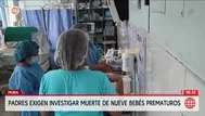 Padres denuncian muerte de bebés prematuros en hospital de Piura