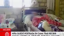 Postrada en una cama, así ha quedado Jimena, no habla, no se mueve