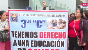 La comunidad educativa espera una pronta solución. / Video: Canal N