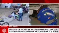 Colegio Alfonso Ugarte. Foto-Video: América Noticias