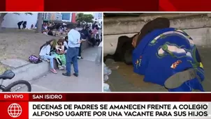 Colegio Alfonso Ugarte. Foto-Video: América Noticias