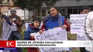 Padres de jóvenes con autismo denuncian discriminación