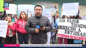 Colegio en San Juan de Lurigancho recibe amenazas de extorsionadores