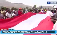 Pescadores de Ventanilla y Ancón protestan en refinería La Pampilla - Noticias de pampilla