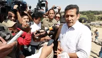 Ollanta Humala, presidente de la República. Foto: Andina