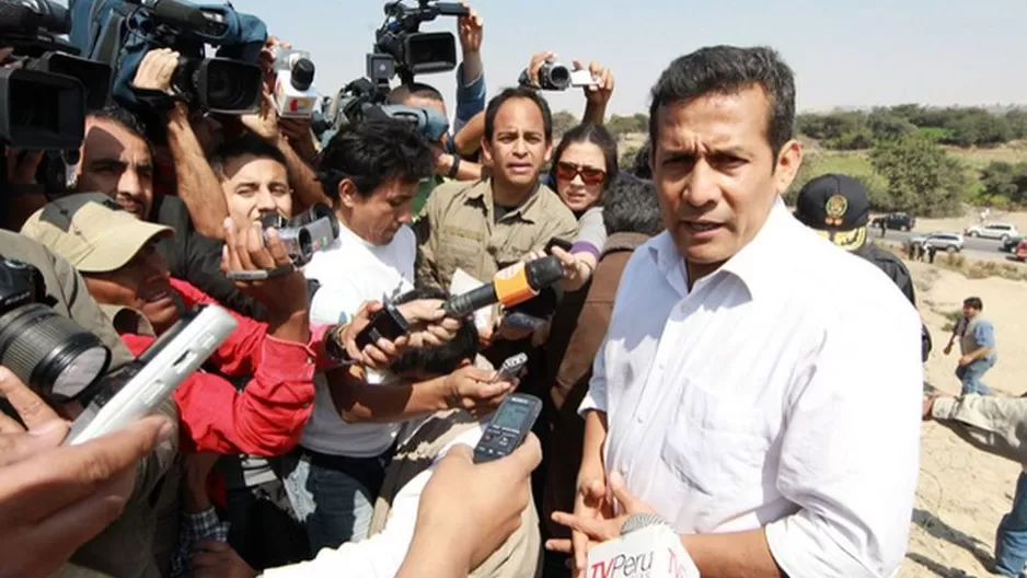 Ollanta Humala, presidente de la República. Foto: Andina