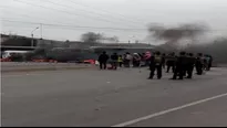 Bloquean Panamericana Norte en Huaura. Am&eacute;rica Noticias.