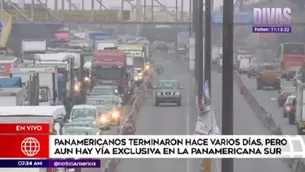 Ocurrió en la Panamericana Sur. Foto: América TV