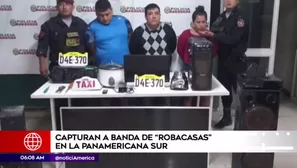 Detuvieron a banda de 'robacasas'. América Noticias