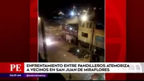 Enfrentamiento entre pandillas en SJM. América Noticias