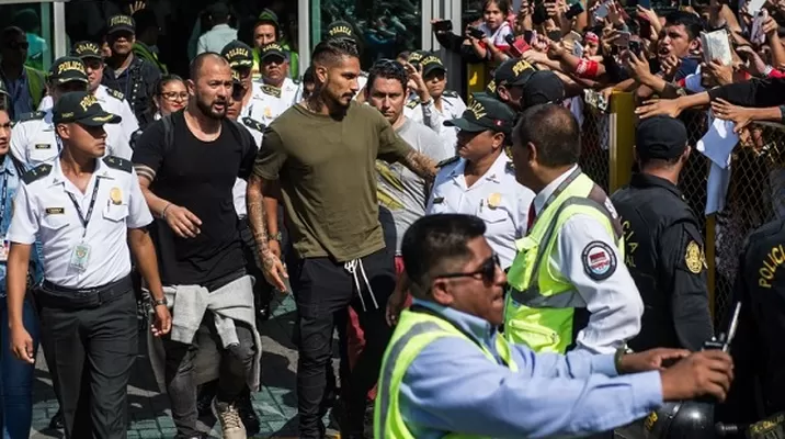 Paolo Guerrero. Foto: AFP Paolo Guerrero. Foto: AFP