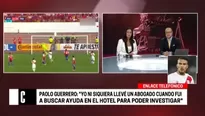 Paolo Guerrero habló en exclusiva con Cuarto Poder. Foto: América TV