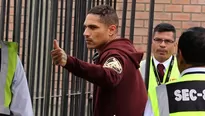 Paolo Guerrero en Lima. Foto: Andina