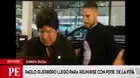 Paolo Guerrero se reunió con el presidente de la FIFA en Suiza