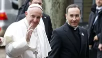 Papa Francisco y monseñor Mauricio Rueda. Foto: zimbio.com