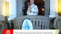 El papa Francisco dedicó un saludo especial a los pobladores de Manchay