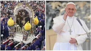 Papá Francisco envió saludos y bendijo a fieles del Señor de los Milagros 