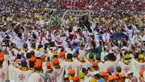 Foto: Presidencia en Perú / misa en Huanchaco (Trujillo)