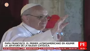 Papa Francisco: El primer latinoamericano en asumir la jefatura de la Iglesia Católica. Foto y video: América Noticias